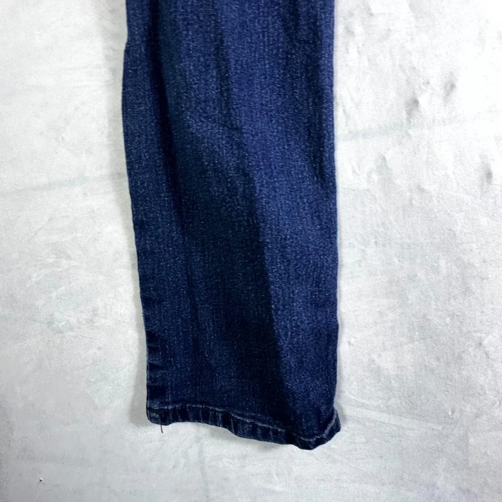 Beverly Hills Polo Club Straight Jeans Mens 34x32 Blue Denim Rider Logo Travel